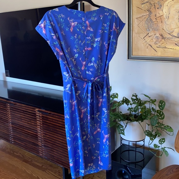 Pretty Vacant Tea Dress with Bird design - Picture 4 of 5